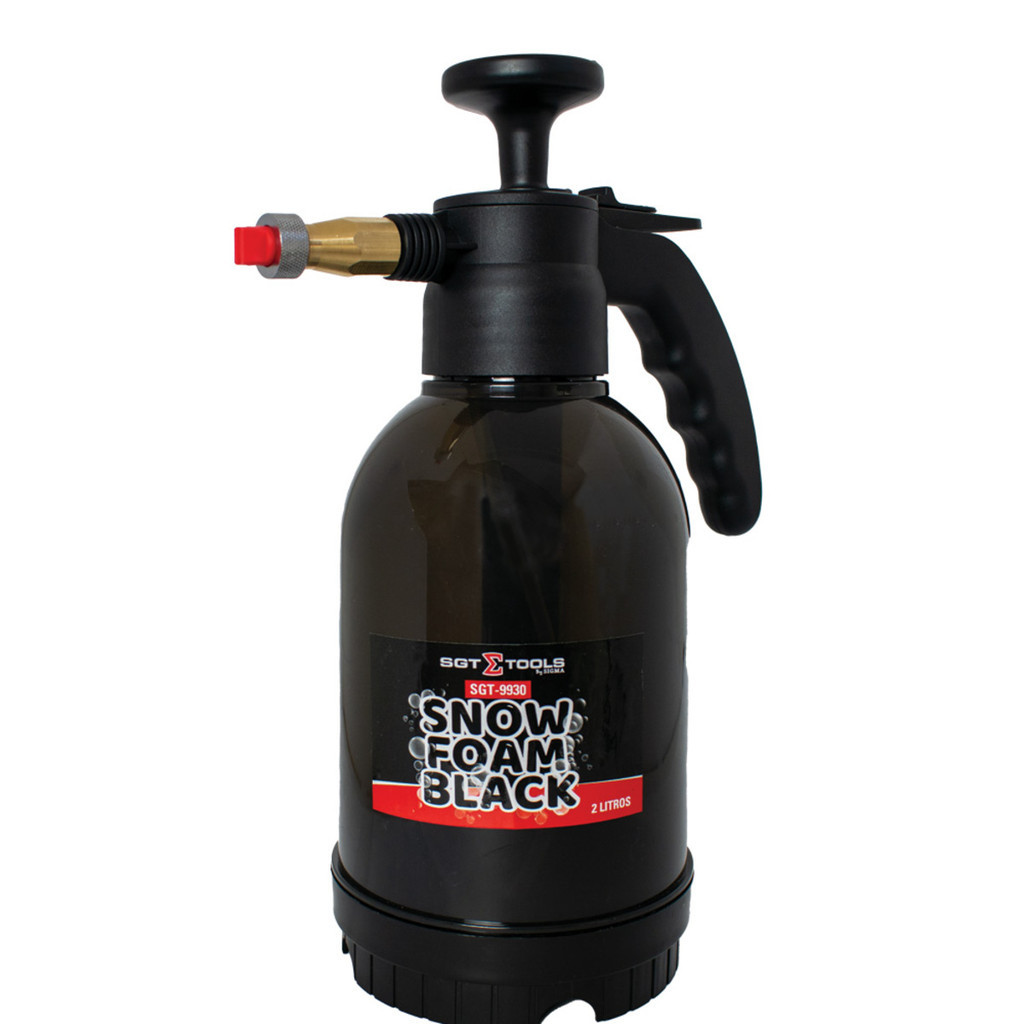 Snow Foam Manual Black 2L SGT9930 Canhão de Espuma Lavagem Automotiva