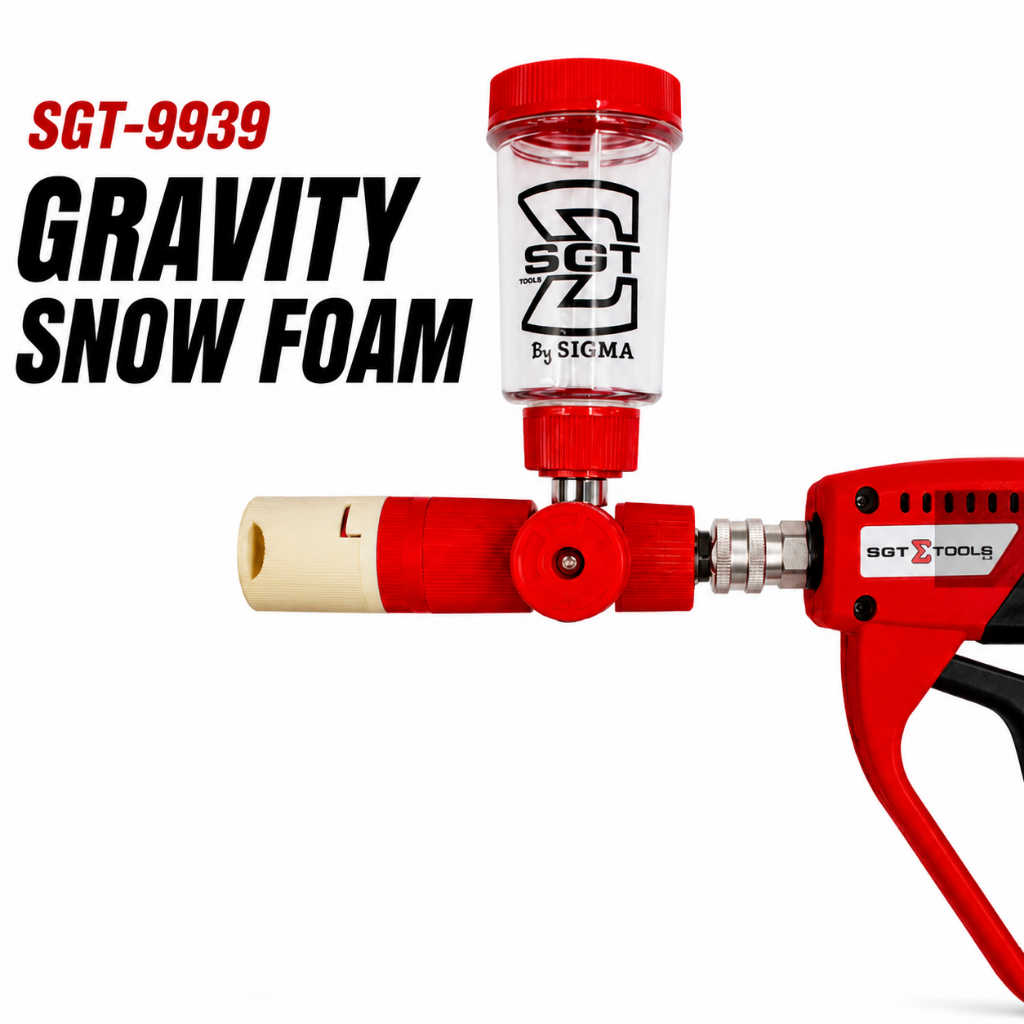 Canhão de Espuma Snow Foam SGT-9939 Gravity Sigma Tools Conexão Rápida 1/4