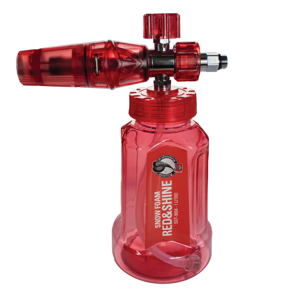 SNOW FOAM CANHÃO DE ESPUMA RED&SHINE 1L SGT