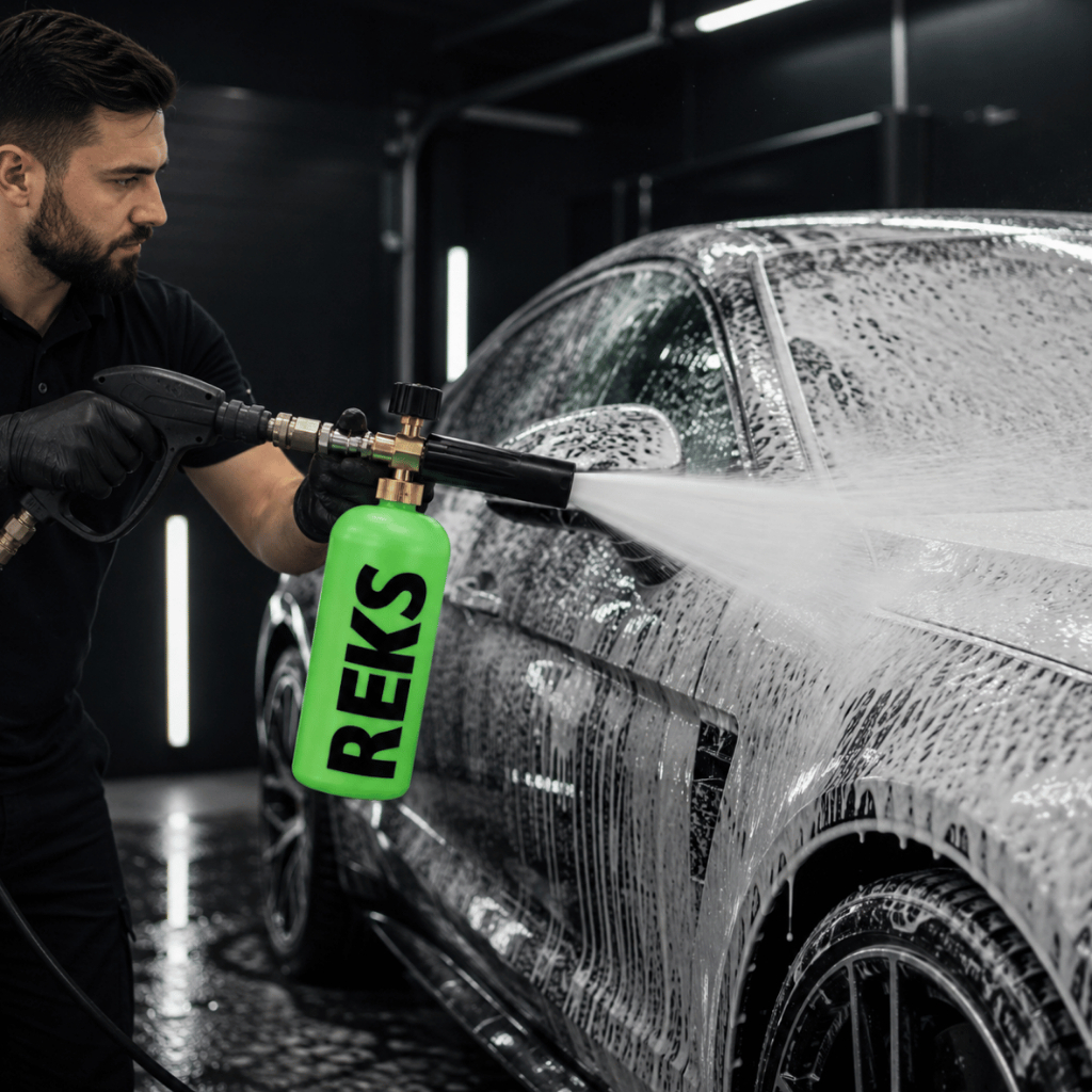 Snow Foam Canhão De Espuma Automotiva Reks Kers 1l