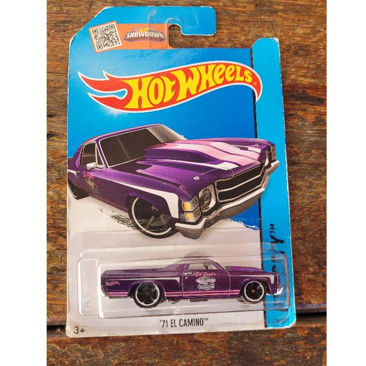 Hot Wheels - '71 El Camino Roxo - HW City Performance 2015 (Lacrado) - Mainline 1:64