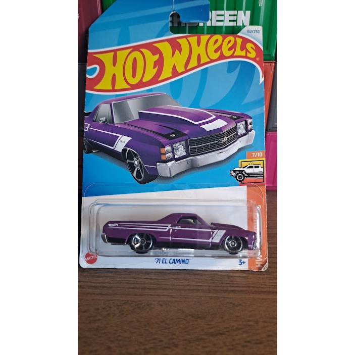 Hot Wheels '71 El Camino Roxo