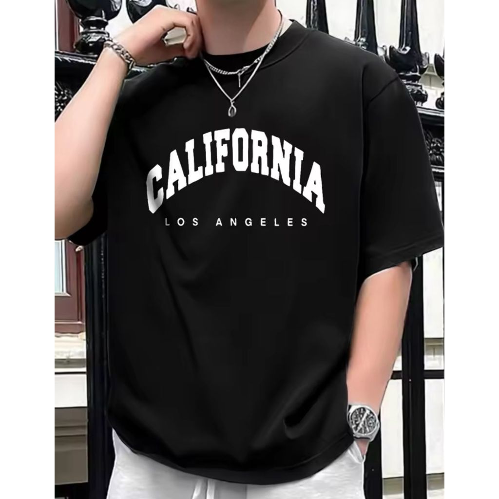 KIT 2 CAMISETAS ALGODÃO PREMIUM  CALIFORNIA USA STREET CASUAL RUA PROMOÇÃO OFERTA