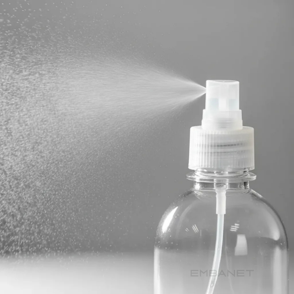 Borrifador Spray P/ Produtos Capilares Limpeza Pet 250ml 2un Reutilizável Recarregável