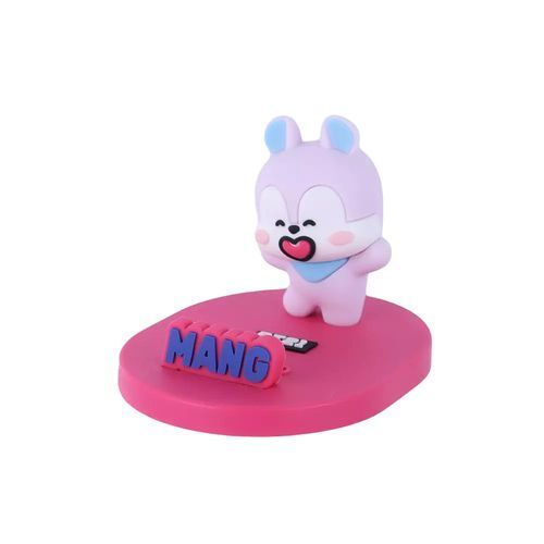 Suporte Telefone Mesa Ajustavel Portatil Compacto Silicone Rosa