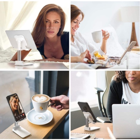 Suporte Ergonômico Dobravel Portátil Celular Ajustável.