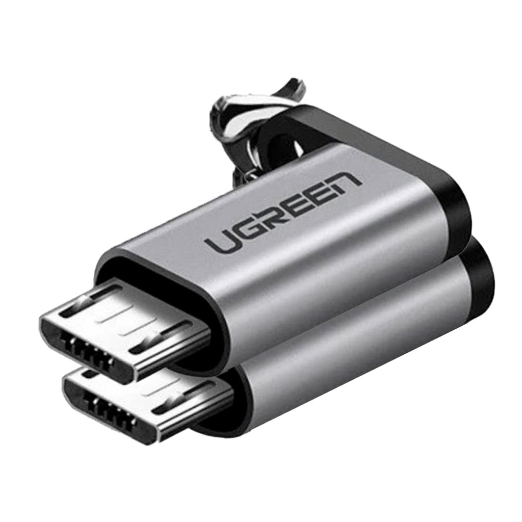 Adaptador Ugreen Us282 Micro Usb Macho para Tipo C Fêmea 2 Unidades