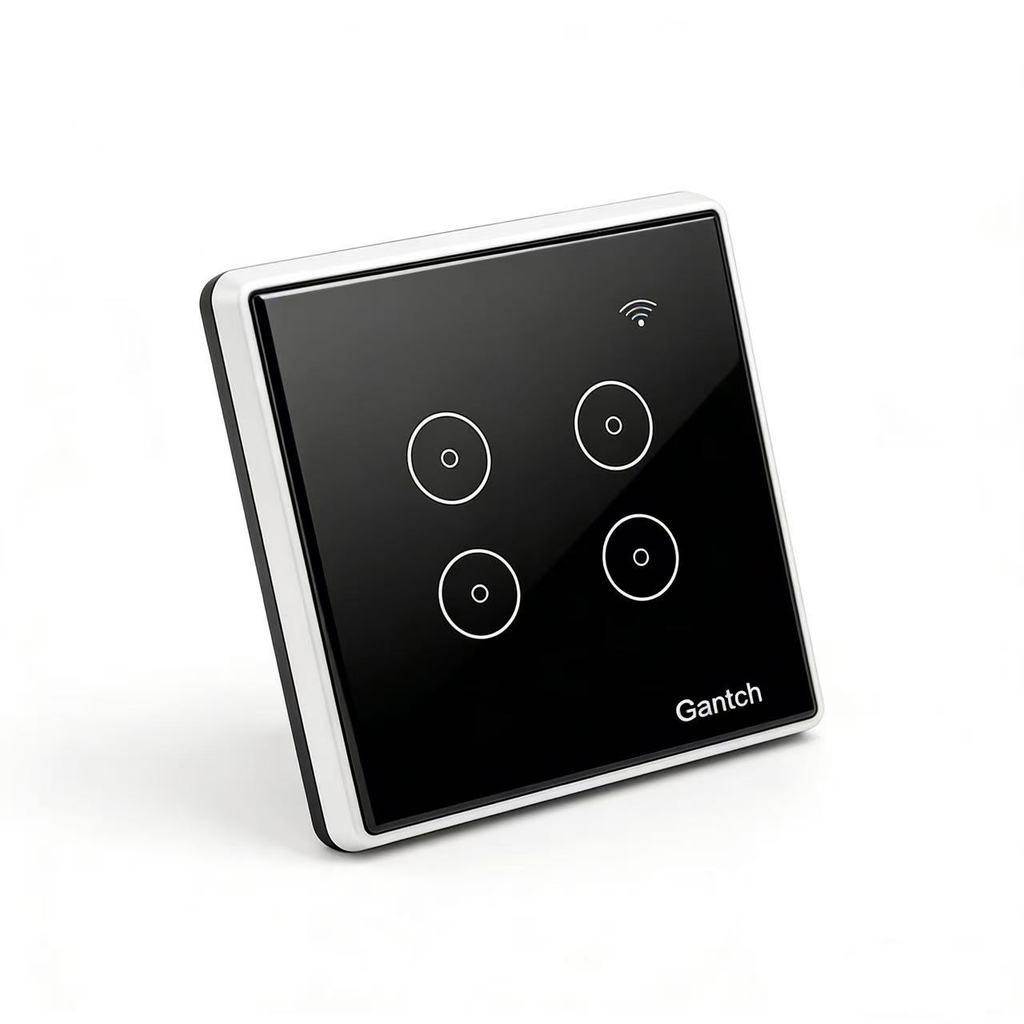 Painel De Vidro super Inteligente Zigbee Touch Wall Light Switch Controle Sem Fio Com Temporizador Neutro Automático De