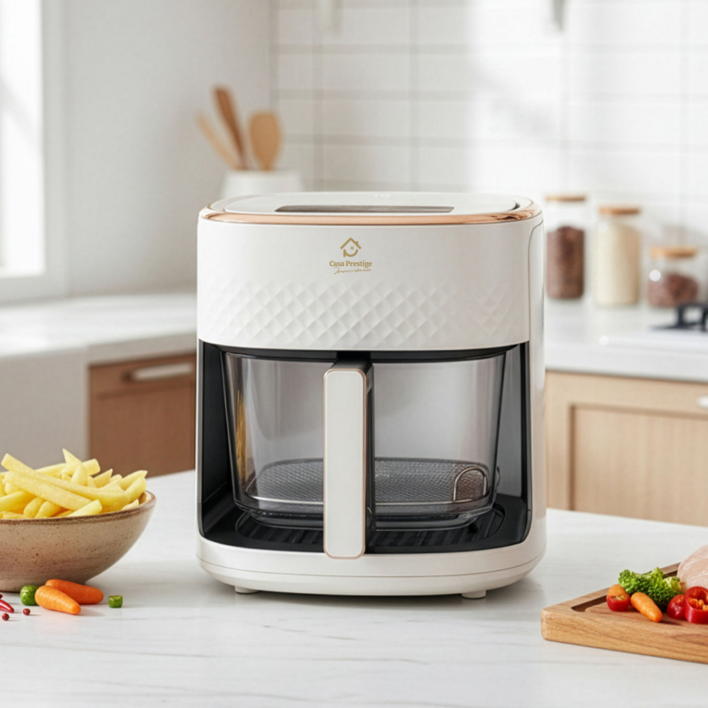 Air Fryer de Luxo Gourmet Digital 4,5l 110v ou 220v Fritadeira Eletrica Sem Oleo Facil E Rapido