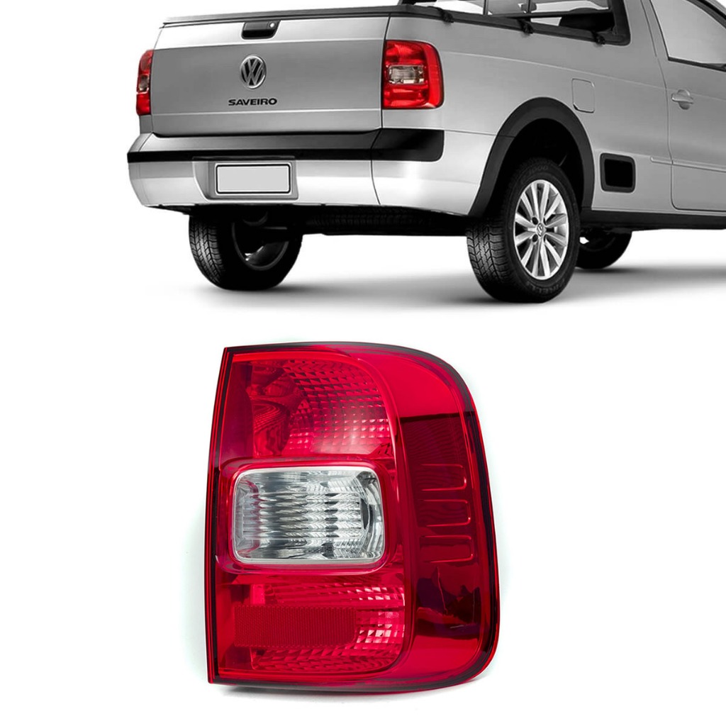Lanterna Traseira Vw Saveiro Trend 10/ Direita Re Cristal