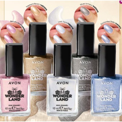 Esmalte Avon Color Trend, Pro Color, Pro Gel e Crushed Crystals