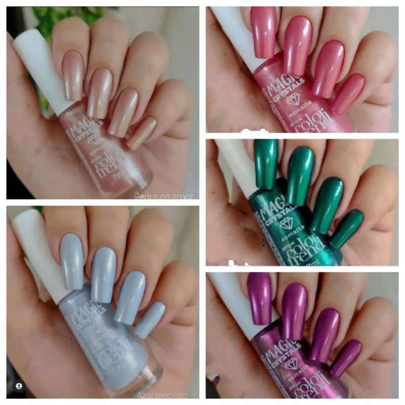 Esmalte Avon Magic Crystals Color Trend
