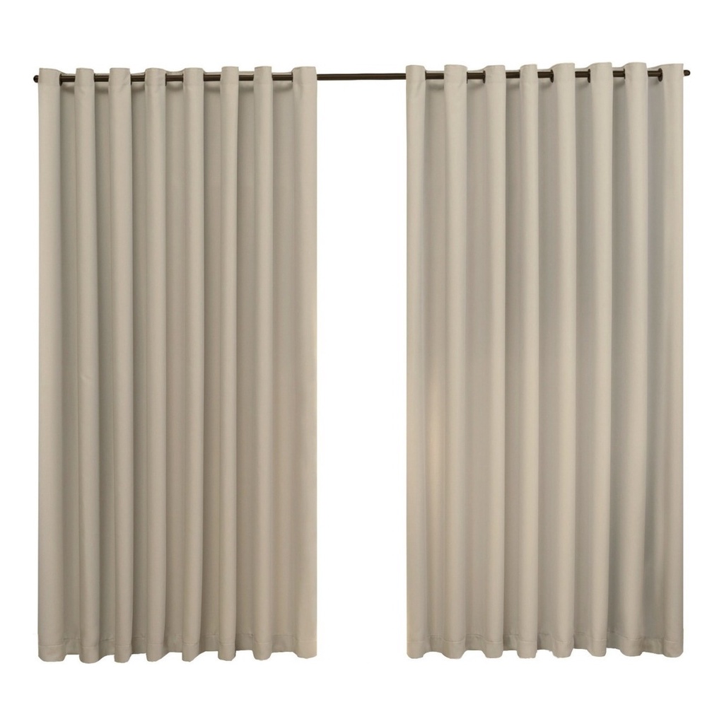 Cortina Lisa 2,50x2,00 Tecido Corta Luz Para Sala Ou Quarto