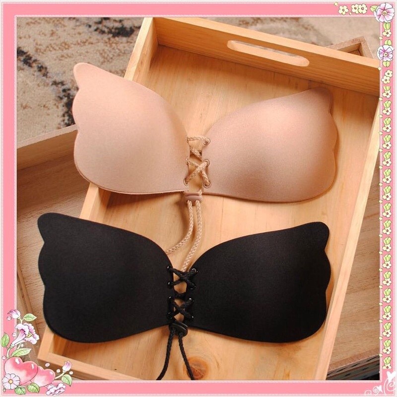 Sutiã Push-Up De Silicone Sem Alça Sem Costas Autoadesivo Gel Mágico Invisível | Strapless Silicone