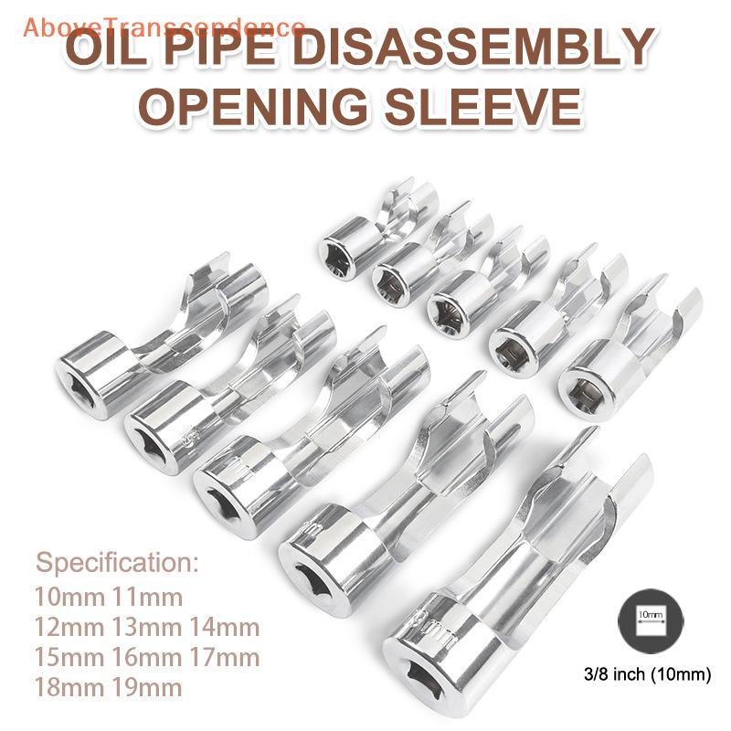 ABO Injetor Diesel Linha De Combustível Soet Chave 10mm-19mm Aberto Tubo De Óleo Remoção Manga União Porca Adaptador Fer