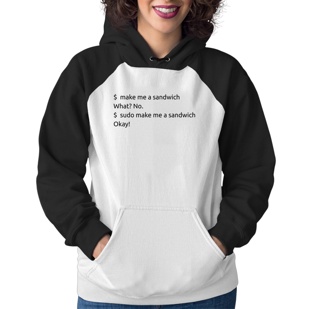 Moletom Feminino Sudo make me a sandwich Blusa Frio