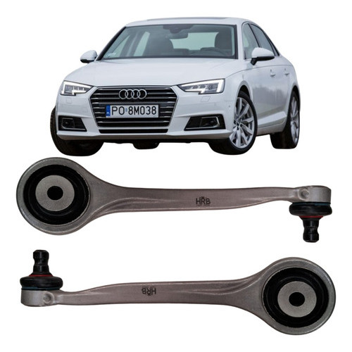 Par Braços Sup. Traseiro Retos Audi A4 A5 Direito+esquerdo