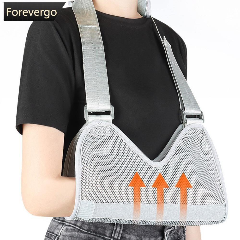 FOREVERGO Médico Antebraço Estilingue Braço Fratura Cirurgia Cinta De Fixação De Pós-Operatório Malha Respirável Pediátr