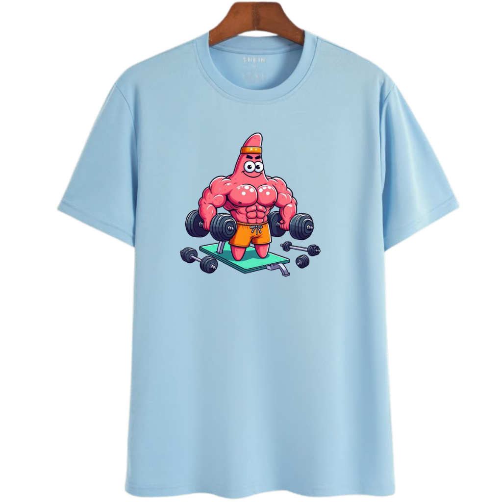 Camisa Unissex Patrick Maromba Street Premium Casual Estampa Exclusiva Fitness Camiseta Academia
