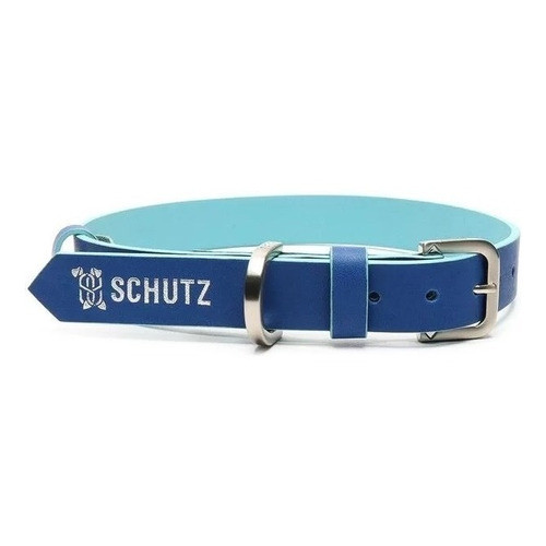 COLEIRA CACHORRO SCHUTZ PETS COLLECTION - AZUL * ORIGINAL COM NF