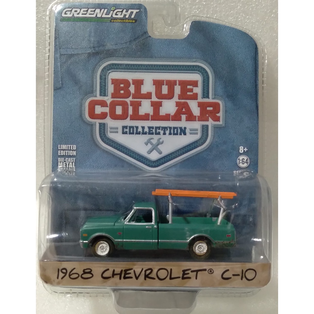 Greenlight pickup 1968 Chevrolet C-10 Blue Collar Collection