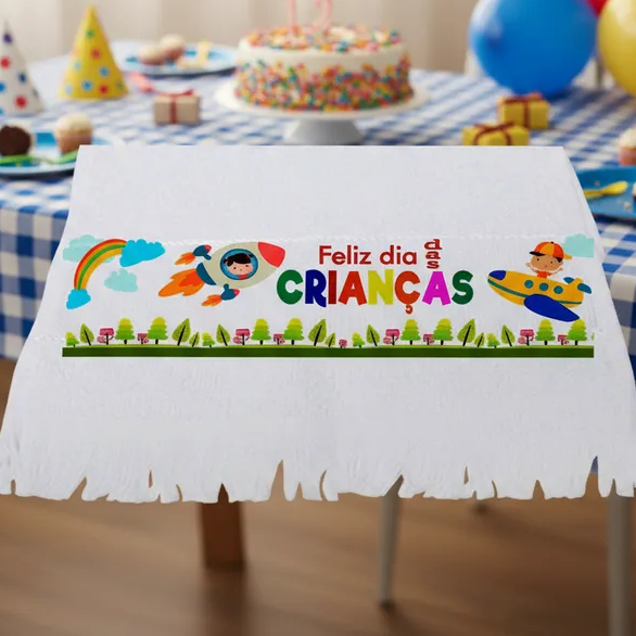 15 Toalha Páscoa, Dia das MÃES, Dia dos Pais, PROFESSORES, NATAL, ANO NOVO, DIA DAS CRIANÇAS, TOALHA