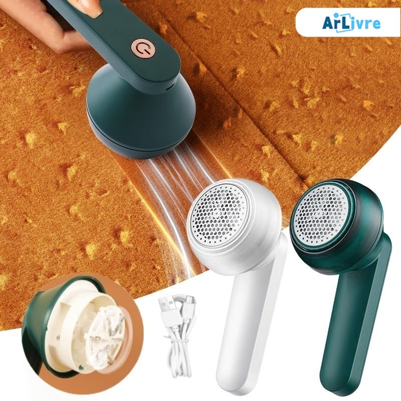 Papa Bolinhas Eletrico Tira Pelos De Roupas Removedor Aparador Sem Fio Recarregável - Abcshop
