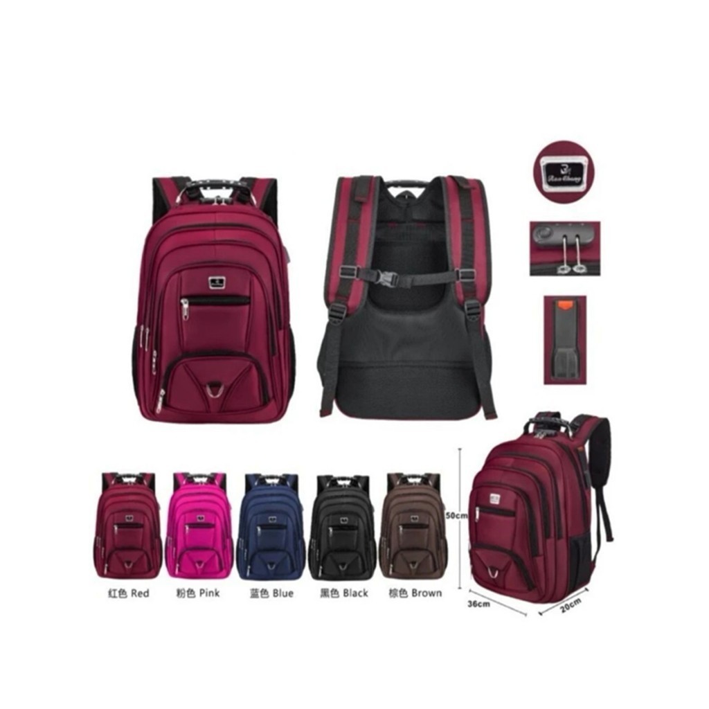 mochila notebook masculino e feminino Impermeável Reforçada Anti-roubo Entra USB Com Cadeado