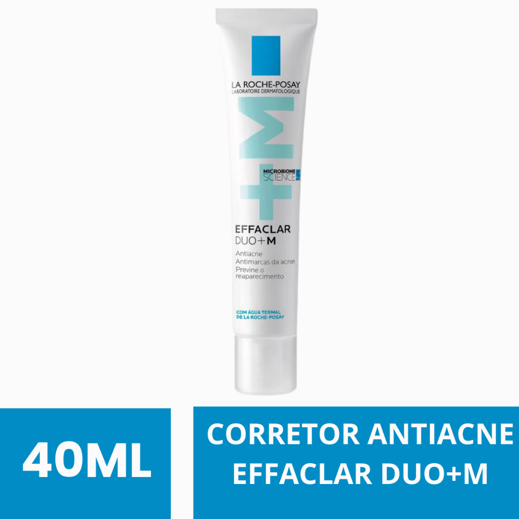 Effaclar Duo+ M La Roche Posay Corretor Antiacne 40ml