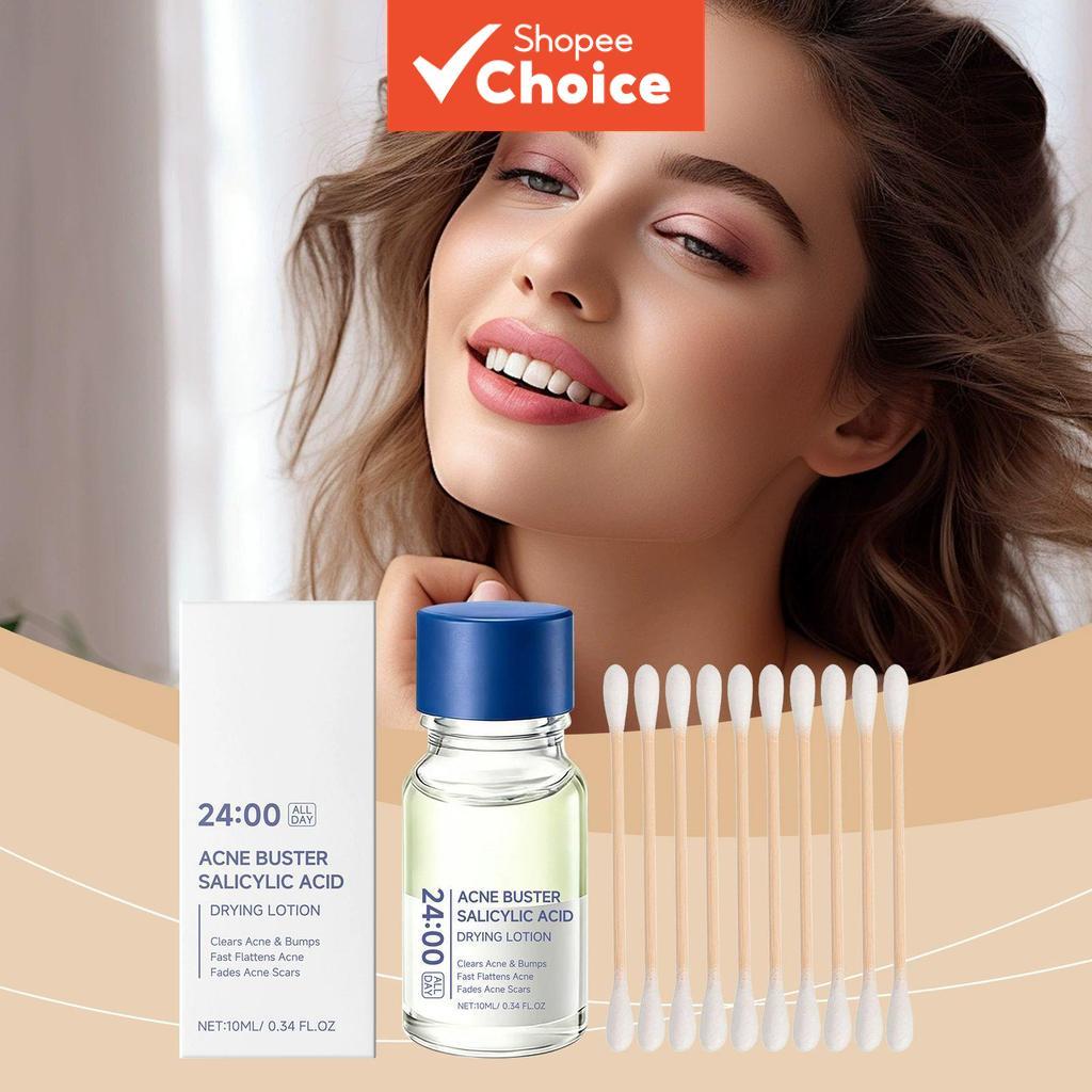 Sérum Antisséptico Antiacne, Tratamento para Pele Sensível Propensa a Acne | Niacinamida, Rápido Alívio de Espinhas,