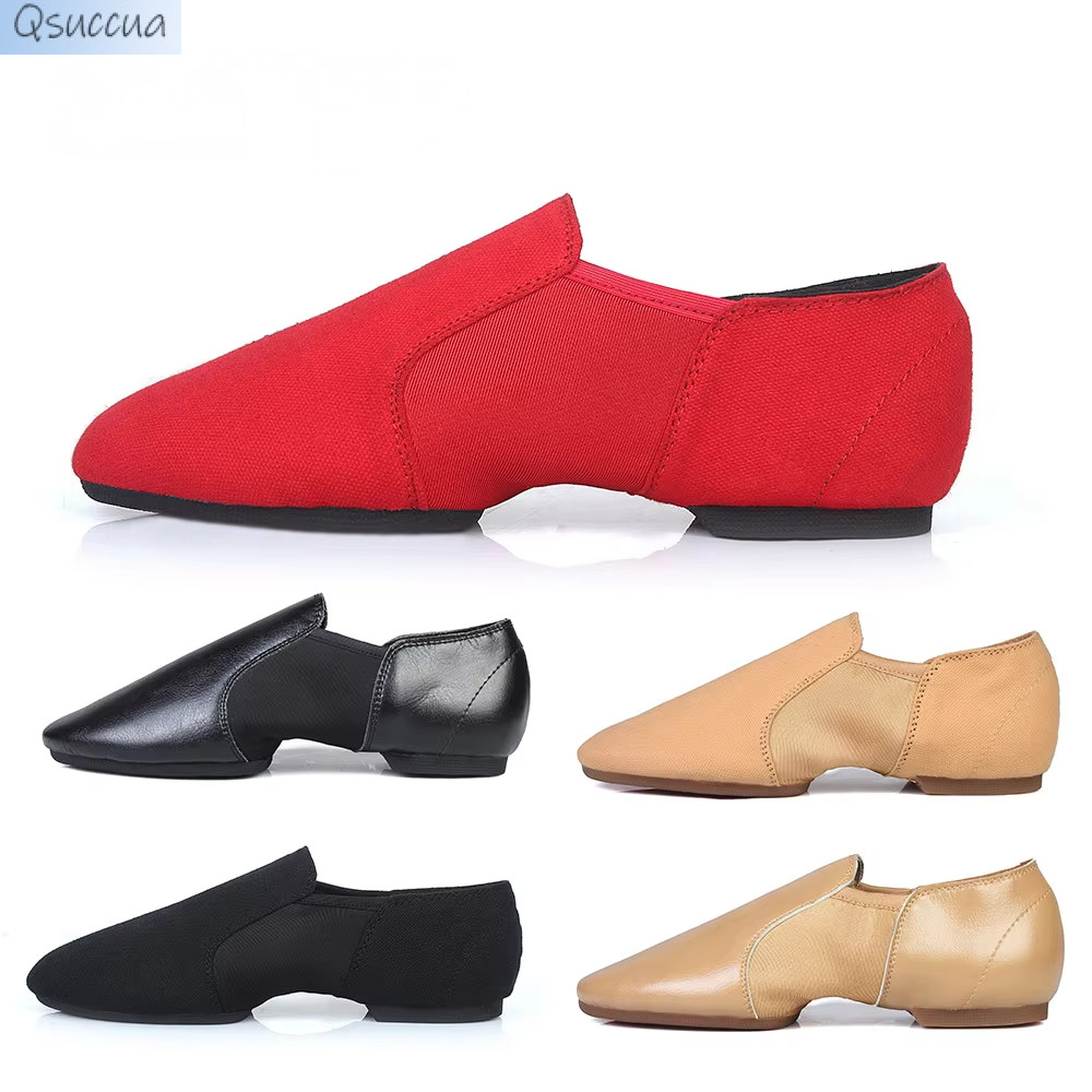 Jazz Latina Salsa Estiramento Sapatos De Dança Para Mulheres Ballet Exercício Do Professor Unisex Sapato Salão PU/Lona