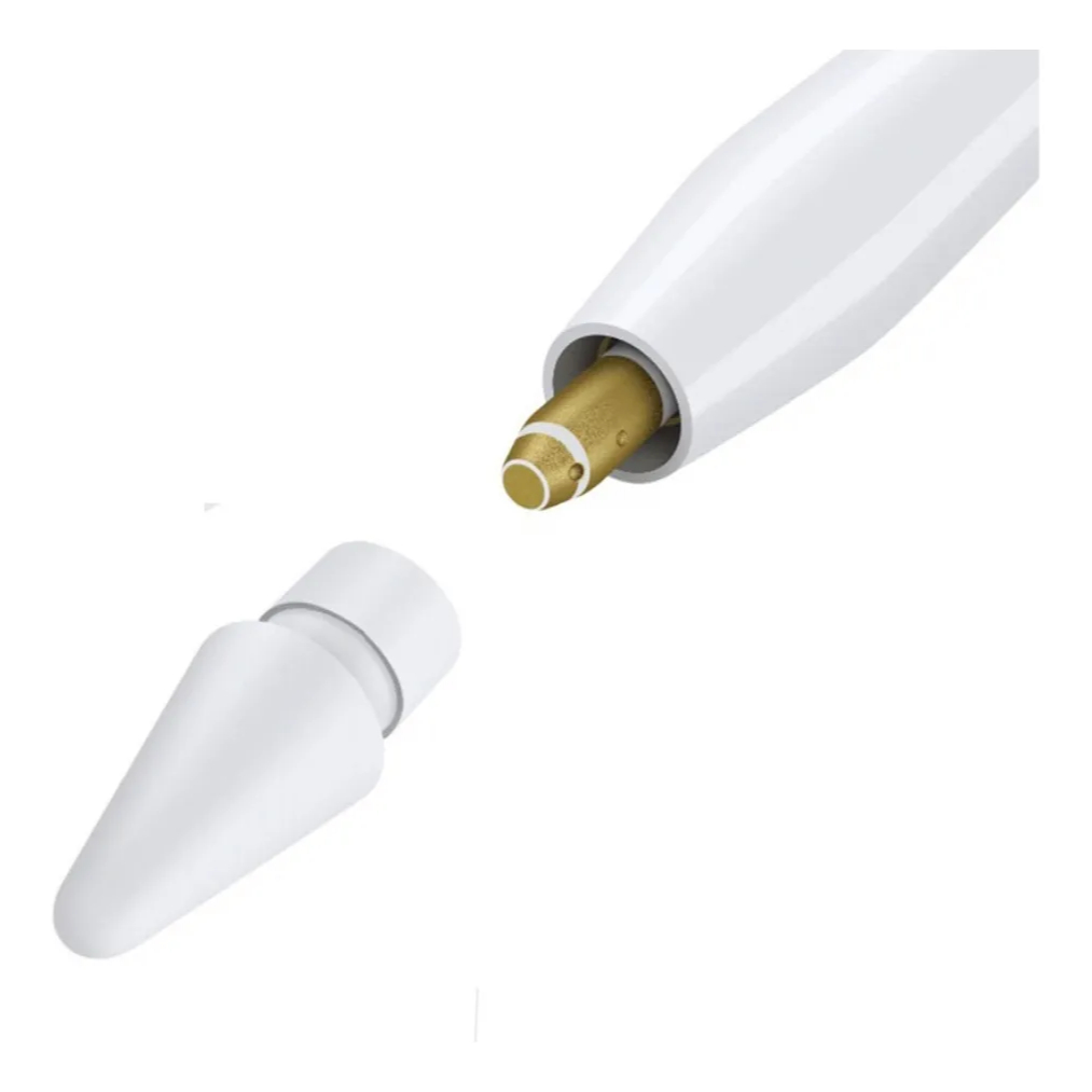 Kit 1/2/4 Ponta de Caneta Compatível com Apple Pencil 1ª E 2ª Geração