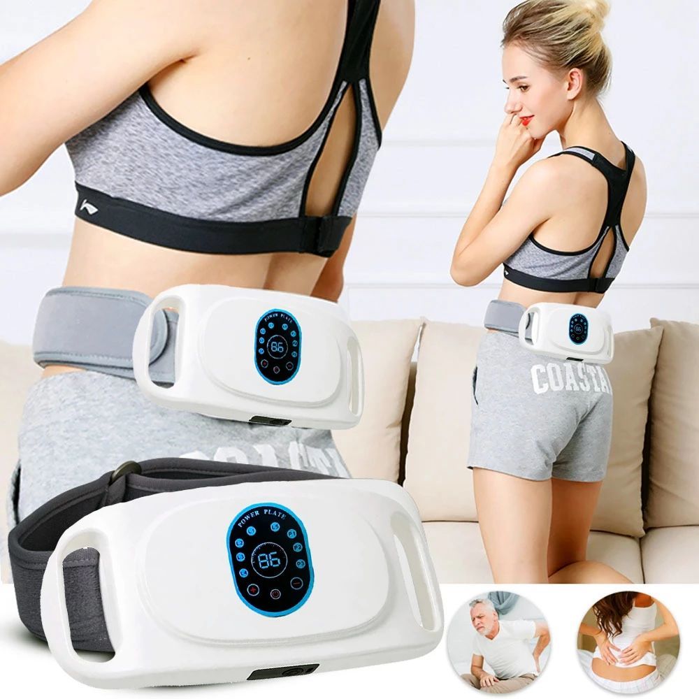 Tonificador Cinto Massageador Modelador Abdominal Vibração Recarregável Definição