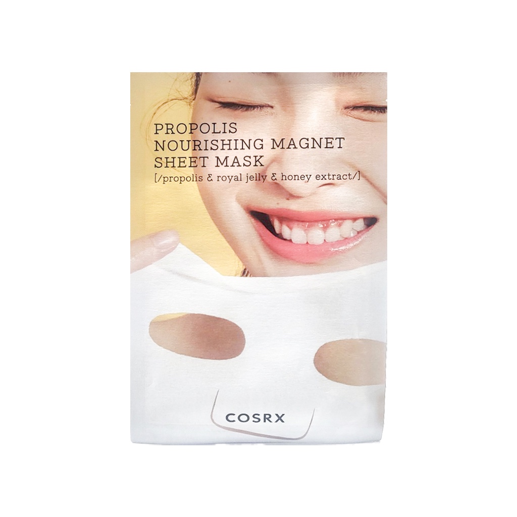 cosrx full fit propolis nourishing magnet sheet mask 25g