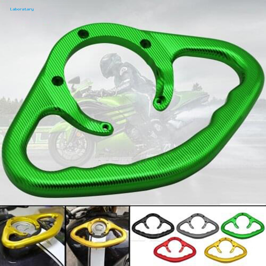 Cnc Machined Motorcycle Tank Lever Passenger Fuel Handle Armrest for Z800 Z1000 Zx6r Handgrips Aluminum Alloy Grab Bar