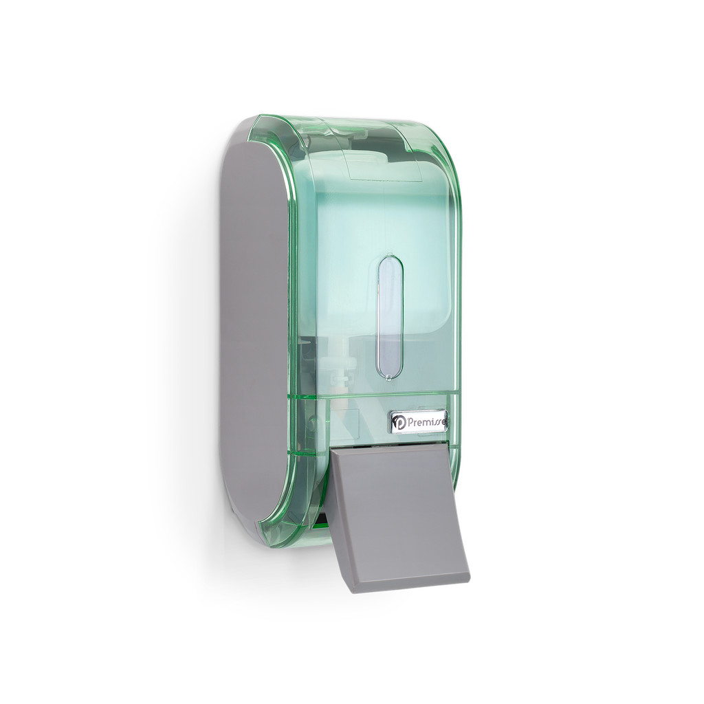 Dispenser Sabonete Líquido Compacto 400ml Urban Diamante Cor Verde - Premisse