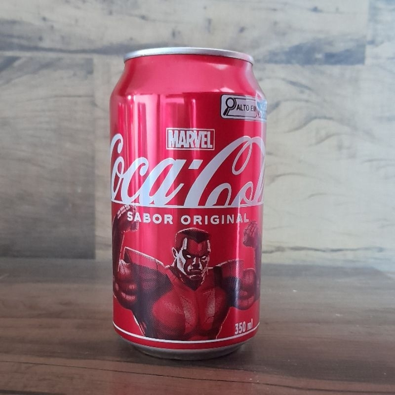Lata CocaCola Marvel 350ml (Colossus) Lacrada