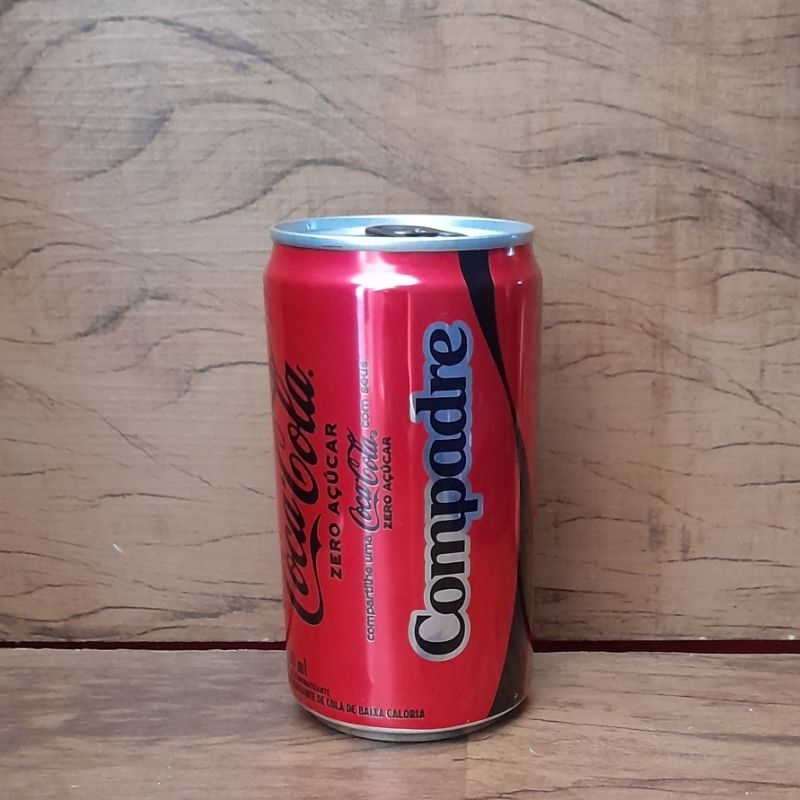 Lata CocaCola - COMPADRE - 220ml - Lacrada