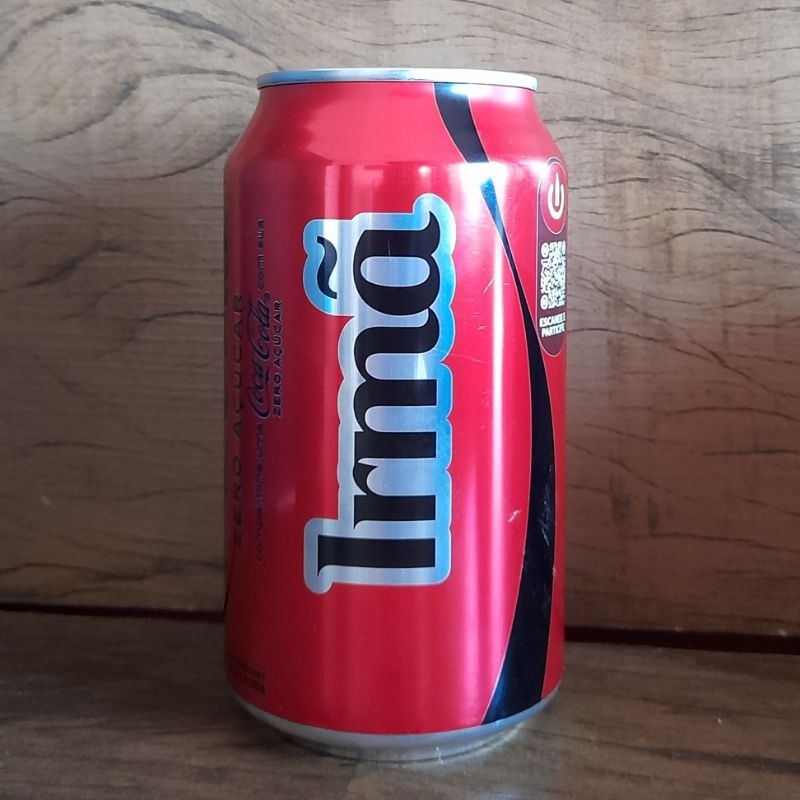 Lata CocaCola - IRMÃ - 350ml - Lacrada