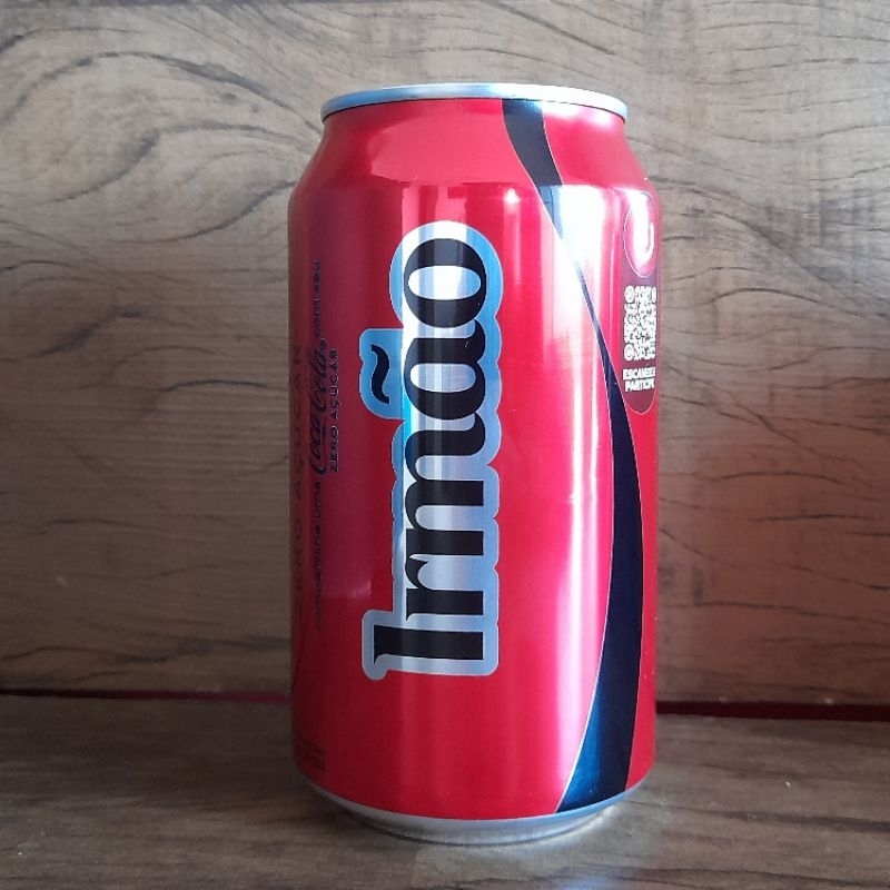 Lata CocaCola - IRMÃO - 350ml - Lacrada