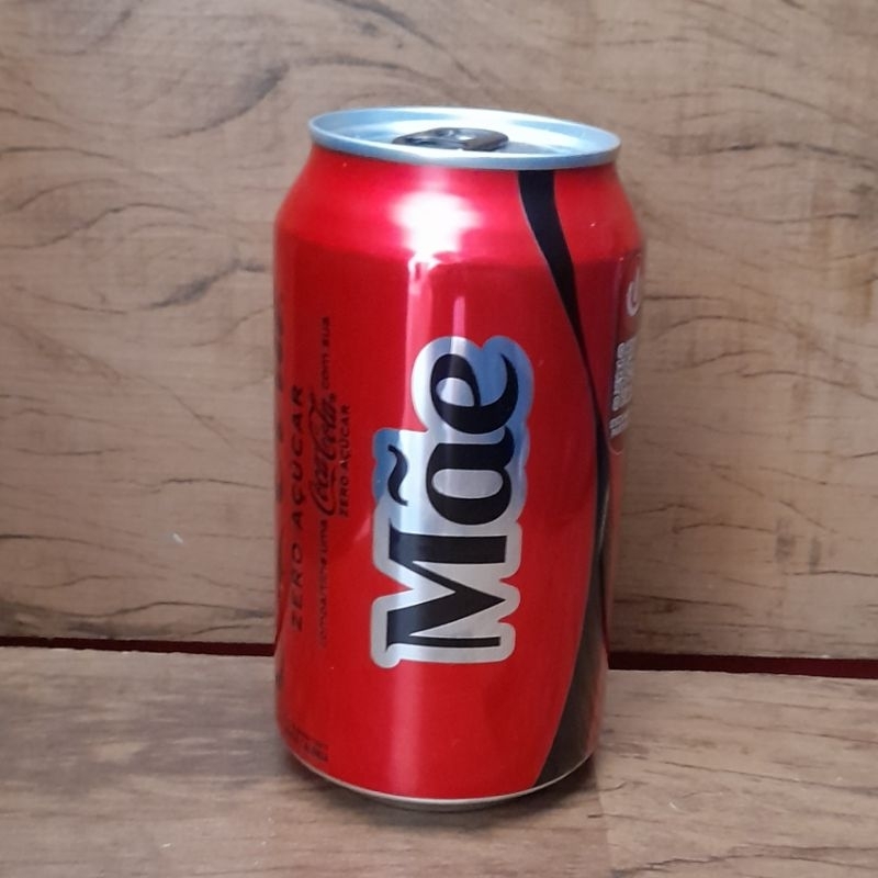 Lata CocaCola MÃE 350ml Lacrada