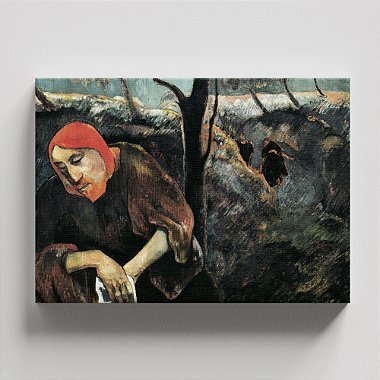 Quadro Canvas Christ on the Mount of Olives Borda Infinita 60x90cm