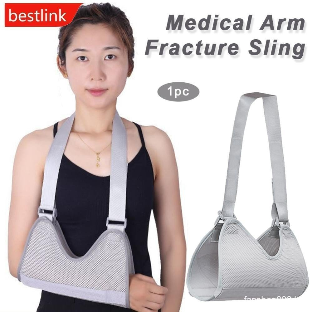 BESTLINK Médico Antebraço Sling Braço Fratura Cirurgia Pós-Operatória Alça De Fixação De Malha Respirável Pediatric/Adul