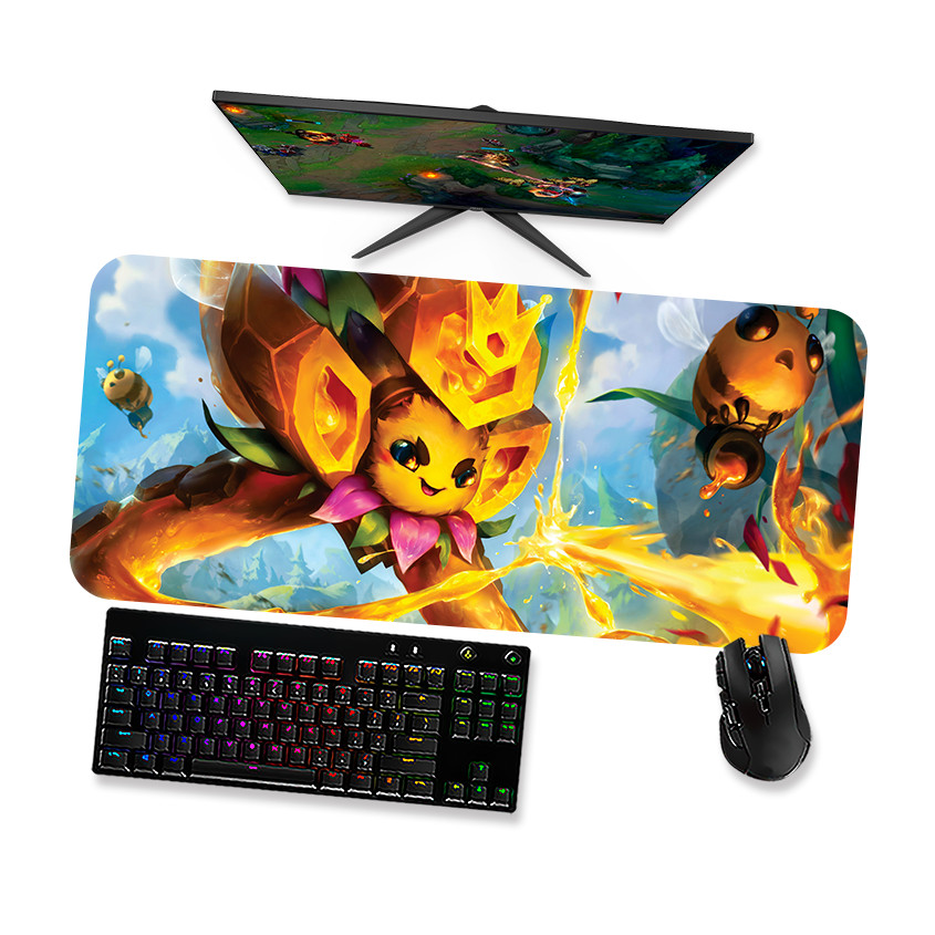 Mouse Pad Gamer Grande  LoL BEEKOZ VEL_KOZ 1  90x40 80x40 60x40 70x30 45x40