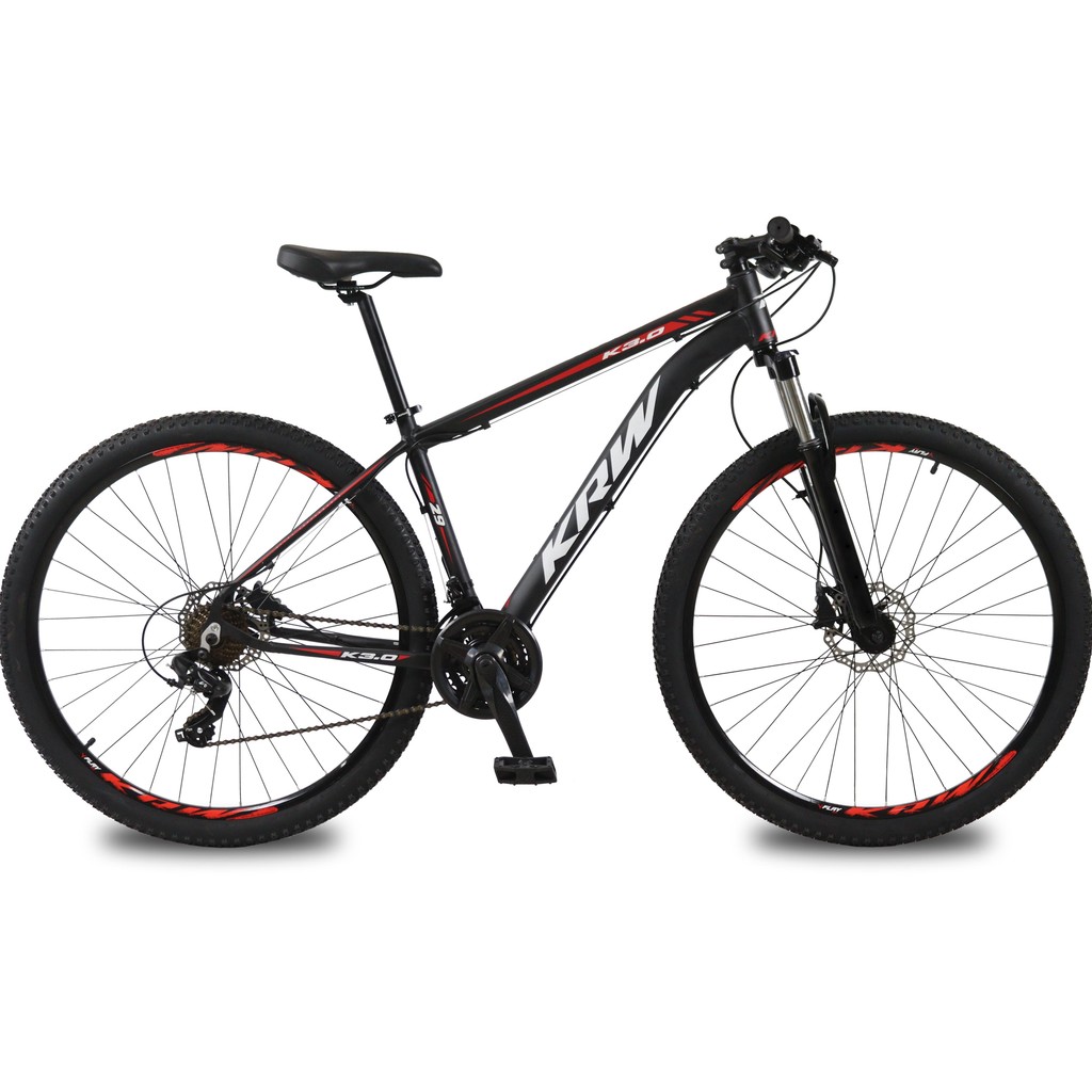 Bicicleta Aro 29 KRW Alum 27 Vel Freio a Disco Hidráulico R3