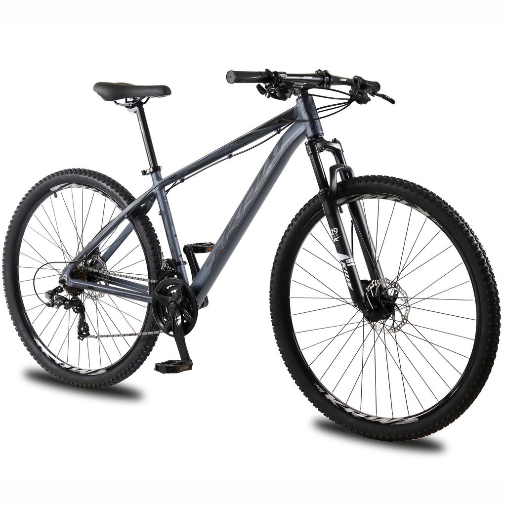 Bicicleta aro 29 KRW Alumínio 24 Vel Marchas Freio Hidráulico Suspensão dianteira Mountain Bike KR3