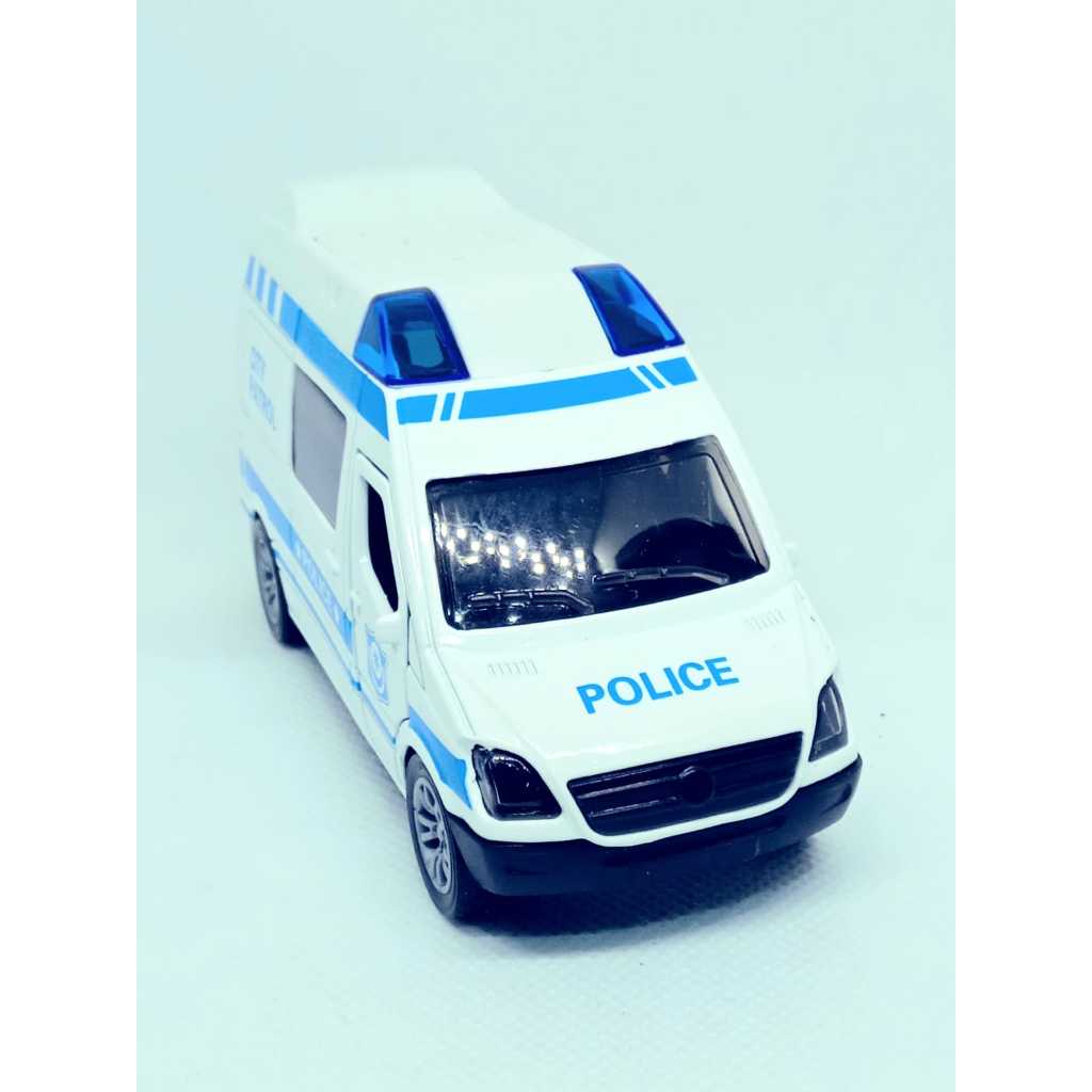 Miniatura Van Sprinter  Policia ou bombeiro 1:36 metal Diecast colecionável