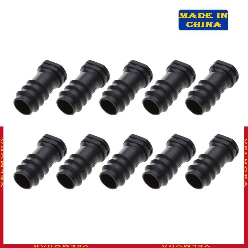 VEl 10 Peças Mangueira Jardim 16mm Plugue Fechamento Rolha Irrigação Acessórios Por Gotejamento