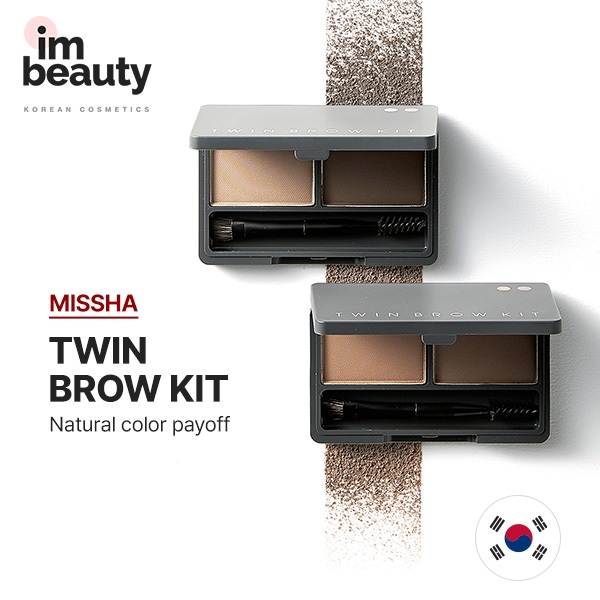 [MISSHA] Kit De Sobrancelhas Duplas 4.4g | Beleza Coreana