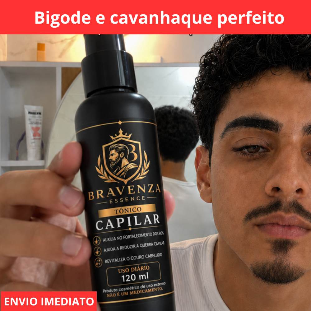Kit 2 Tônico Capilar 120ml Para Cabelo Barba Bigode e Sobrancelha Acerela crescimento dos fios Envio Imediato